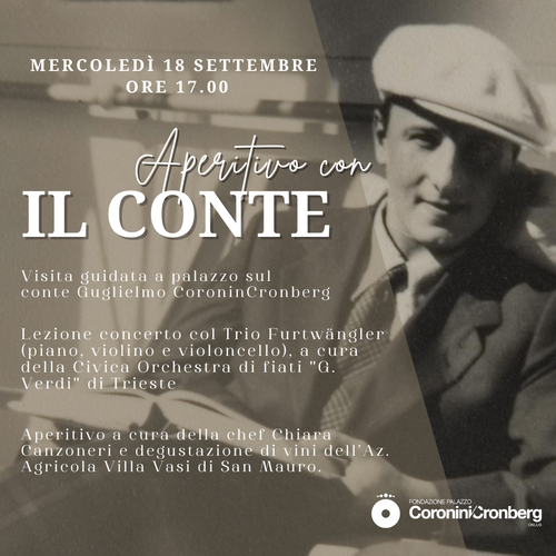 Aperitivo con il conte (Post Instagram)