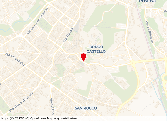 Map of Piazza Sant’Antonio -LIONS