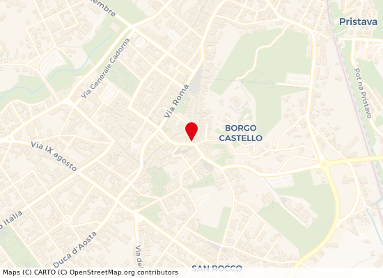 Karte von Piazza Cavour - LIONS