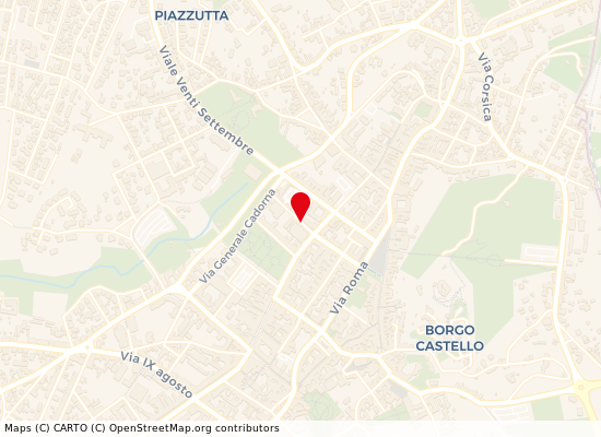 Karte von Corso Verdi (Mercato) - LIONS